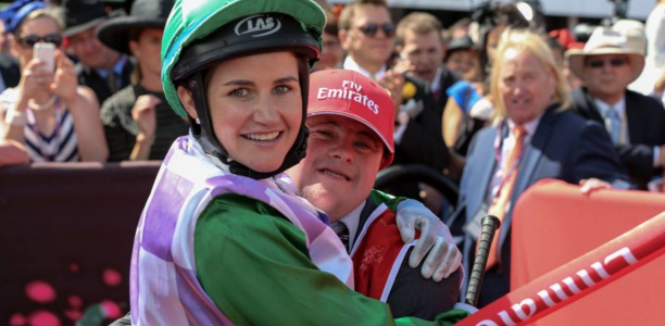 Michelle Payne and Stevie team up with horse