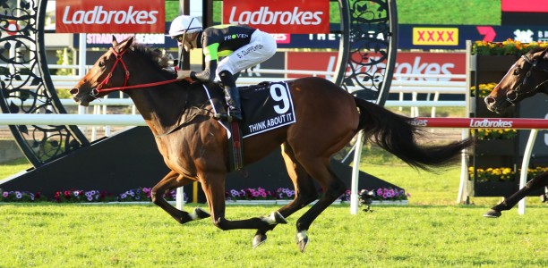 Think About It scores emphatic win in the Stradbroke Handicap