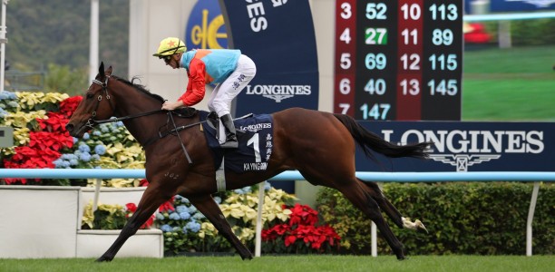 Ka Ying Rising hits record World’s Best Racehorse Ranking