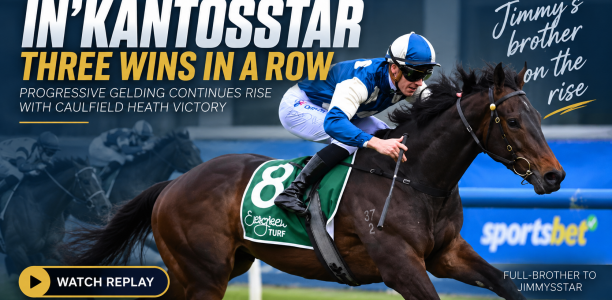 Jimmysstar’s full-brother In’kantosstar makes it three straight