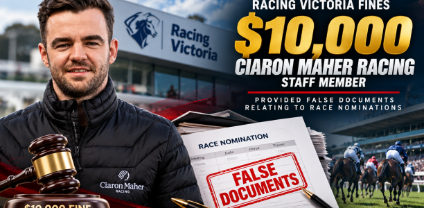 Ciaron Maher racing staffer fined $10,000 over false documents